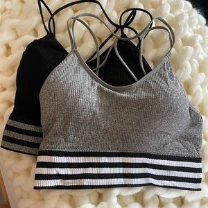 Bundle Strappy back sporty sports bras